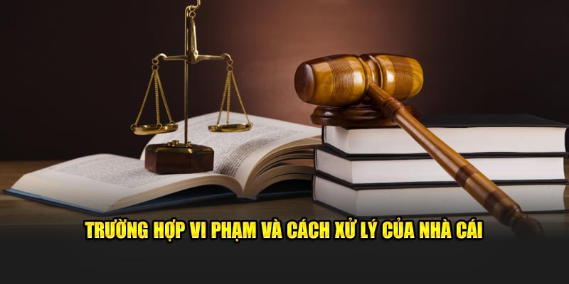 Trường hợp vi phạm và cách xử lý của nhà cái